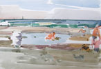 Beach Bathers II