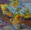 Sunflowers and Sea