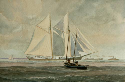 Harriet C. Whitehead ~ Block Island Sound