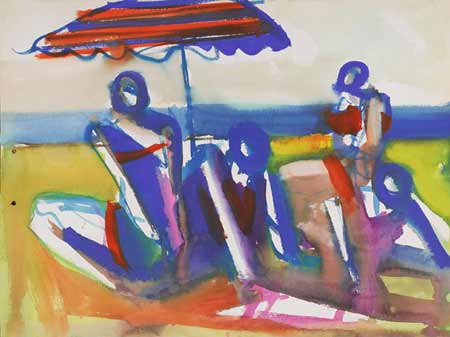 Beach Bathers