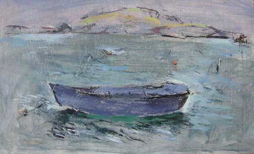 Moored Skiff