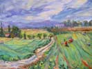 Melon Fields in Les Milles