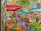 Morning Market in Aix
